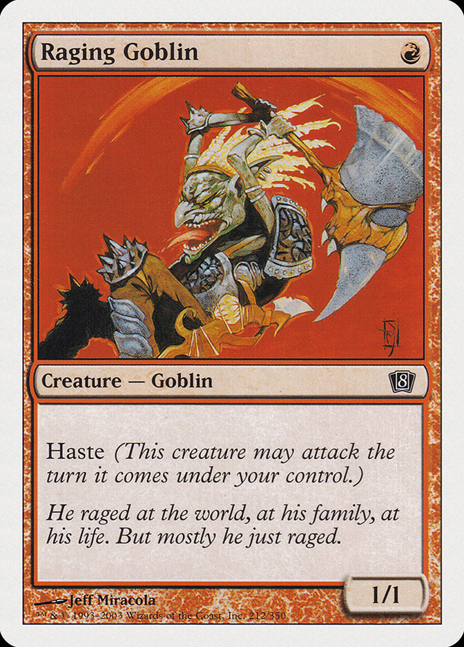 Raging Goblin [Eighth Edition] | Total Play