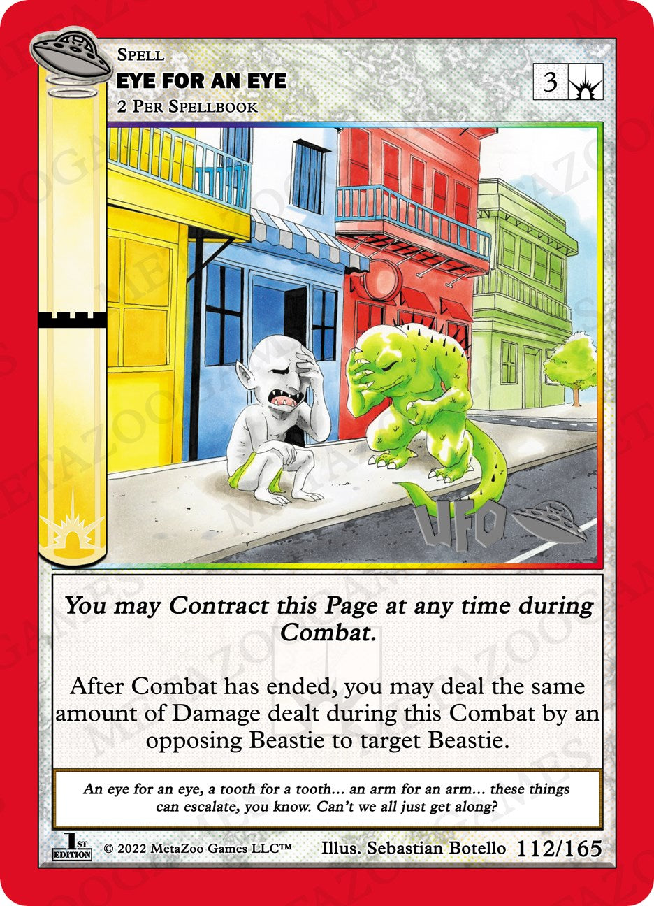 Eye For An Eye [Cryptid Nation: UFO First Edition Spoiler Pack] | Total Play