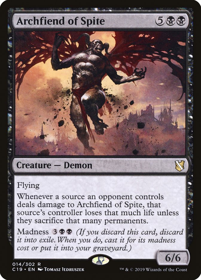 Archfiend of Spite [Commander 2019] | Total Play