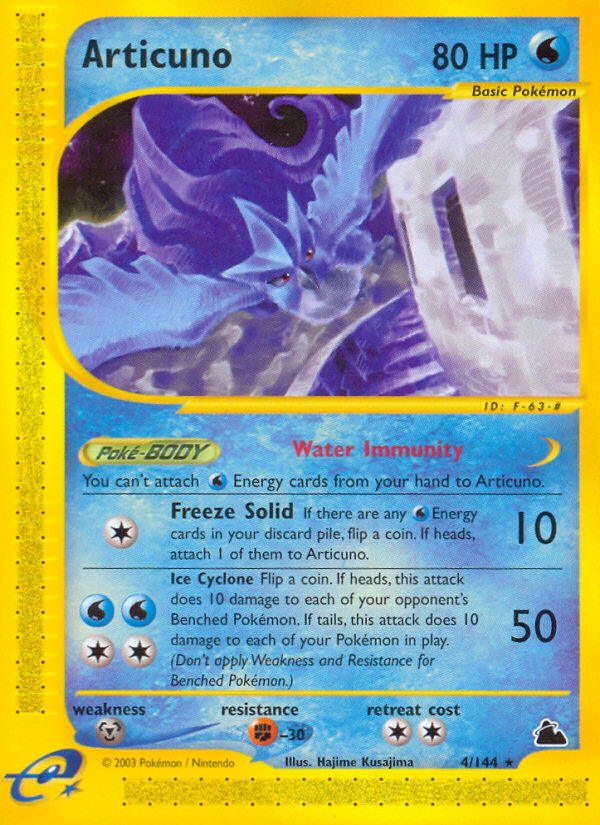 Articuno (4/144) [Skyridge] | Total Play