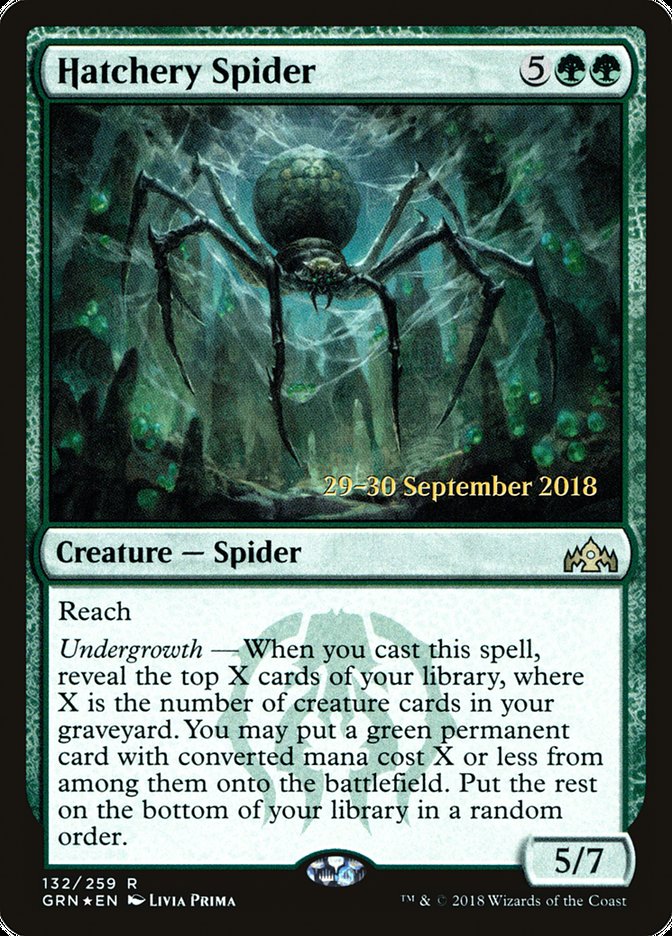 Hatchery Spider [Guilds of Ravnica Prerelease Promos] | Total Play