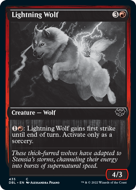 Lightning Wolf [Innistrad: Double Feature] | Total Play