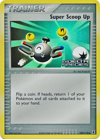 Super Scoop Up (100/113) (Stamped) [EX: Delta Species] | Total Play