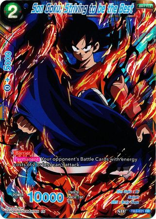 Son Goku, Striving to be the Best (TB3-021) [Clash of Fates] | Total Play