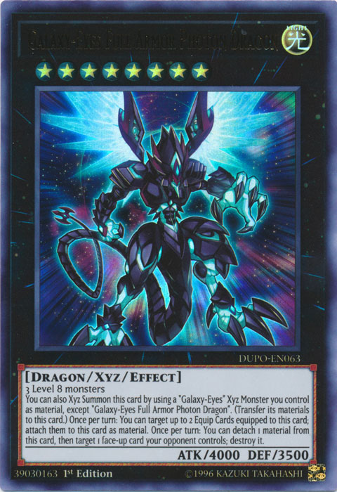 Galaxy-Eyes Full Armor Photon Dragon [DUPO-EN063] Ultra Rare | Total Play