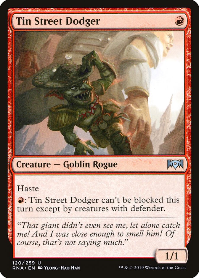 Tin Street Dodger [Ravnica Allegiance] | Total Play