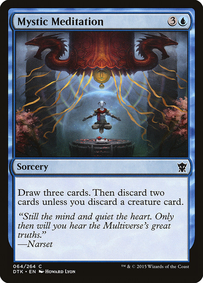 Mystic Meditation [Dragons of Tarkir] | Total Play