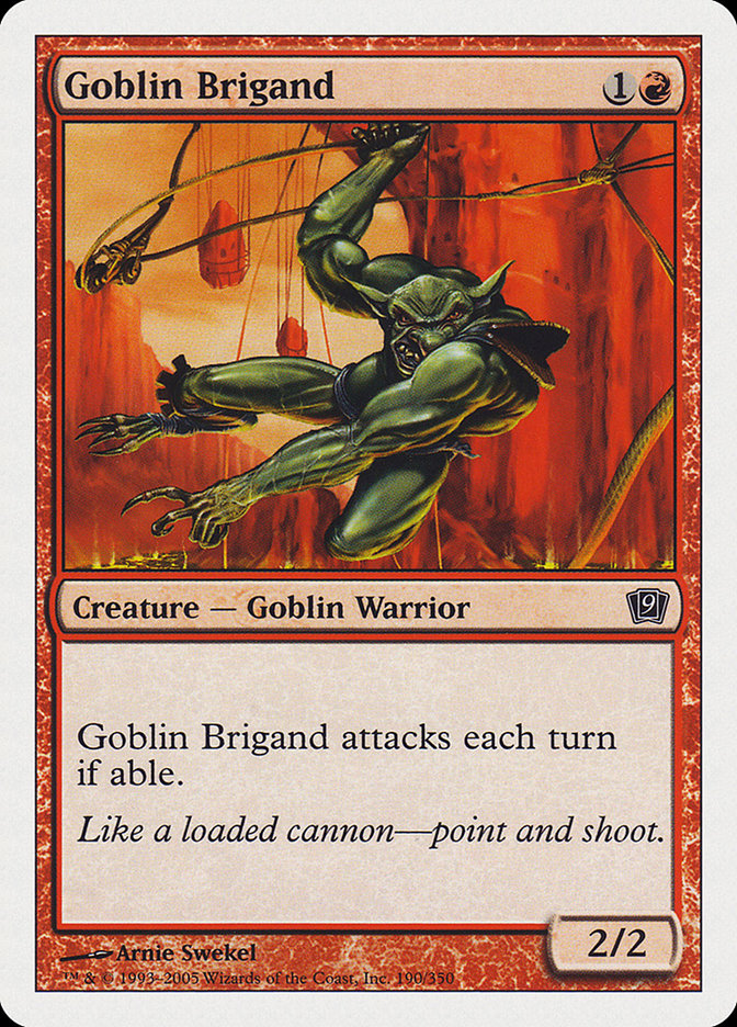 Goblin Brigand [Ninth Edition] | Total Play