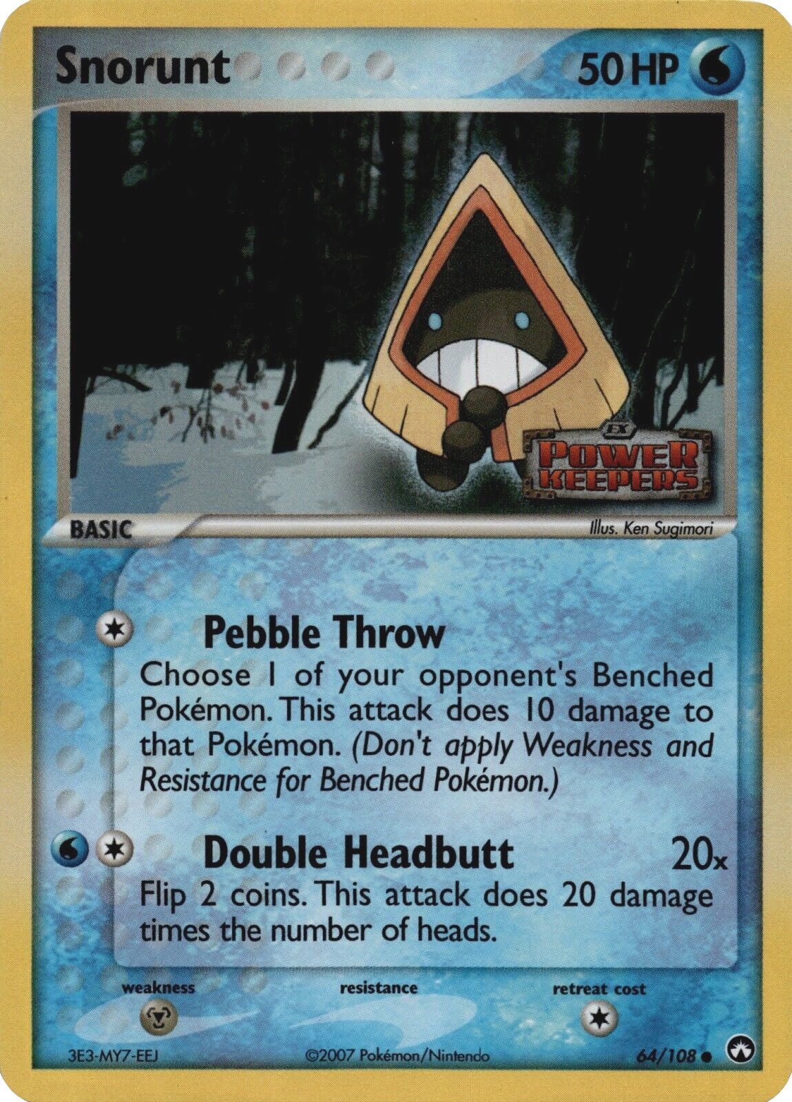 Snorunt (64/108) (Stamped) [EX: Power Keepers] | Total Play