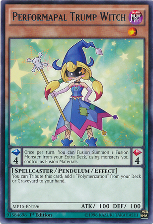 Performapal Trump Witch [MP15-EN196] Rare | Total Play