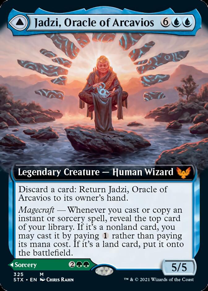 Jadzi, Oracle of Arcavios // Journey to the Oracle (Extended Art) [Strixhaven: School of Mages] | Total Play