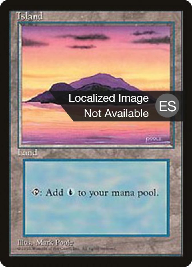 Island (A) [Fourth Edition (Foreign Black Border)] | Total Play