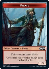 Pirate // Treasure Double-Sided Token [Core Set 2021 Tokens] | Total Play