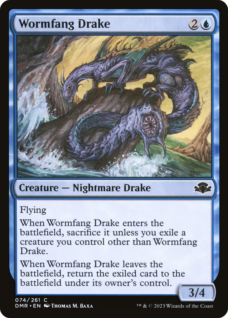 Wormfang Drake [Dominaria Remastered] | Total Play