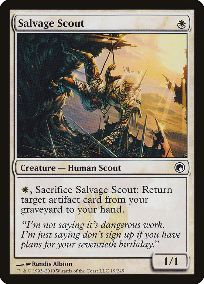 Salvage Scout [Scars of Mirrodin] | Total Play