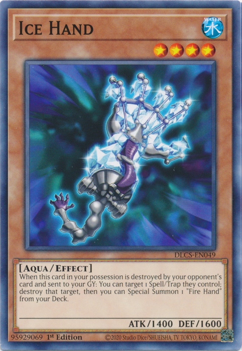 Ice Hand [DLCS-EN049] Common | Total Play
