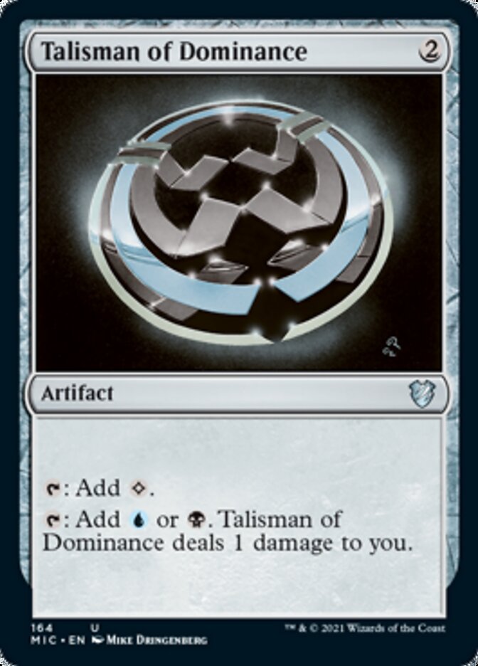 Talisman of Dominance [Innistrad: Midnight Hunt Commander] | Total Play