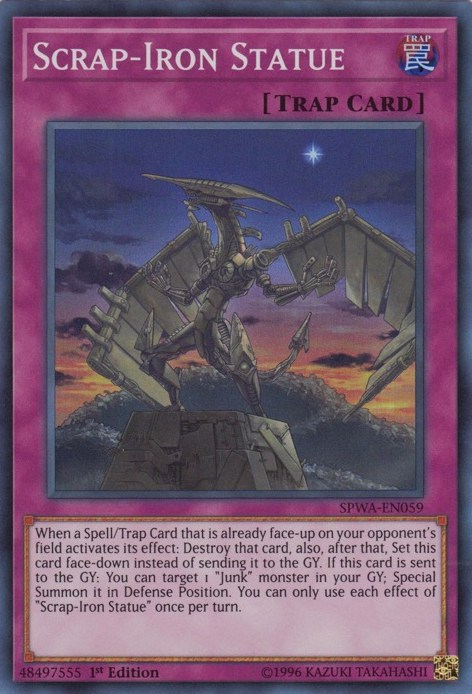 Scrap-Iron Statue [SPWA-EN059] Super Rare | Total Play