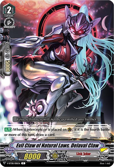 Evil Claw of Natural Laws, Delaval Claw (V-BT08/081EN C) [Silverdust Blaze] | Total Play