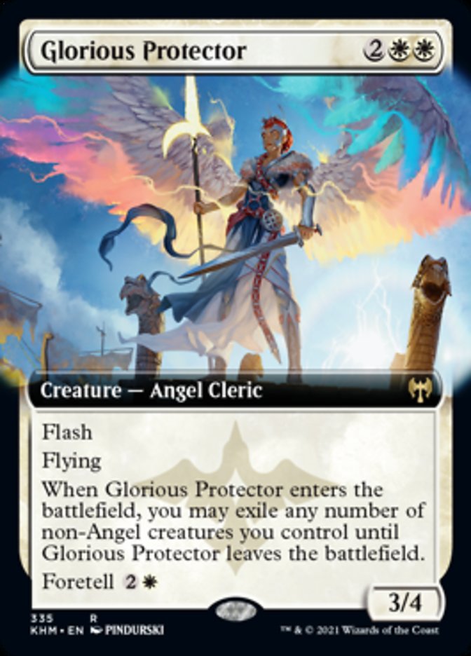 Glorious Protector (Extended Art) [Kaldheim] | Total Play