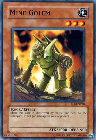 Mine Golem [DR3-EN198] Common | Total Play
