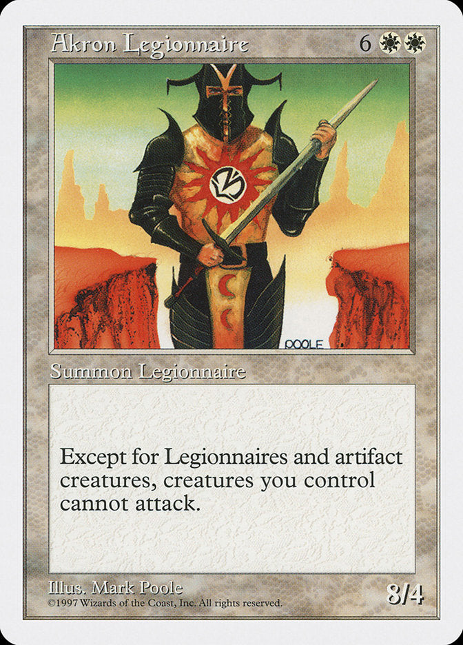Akron Legionnaire [Fifth Edition] | Total Play