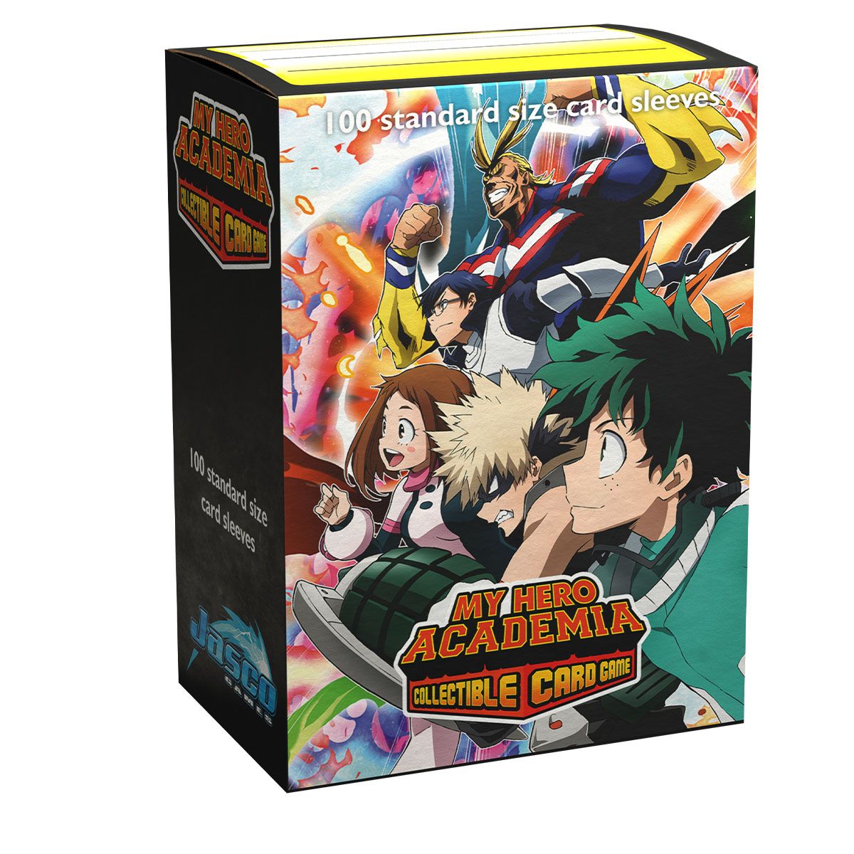 Dragon Shield: Standard 100ct Art Sleeves - My Hero Academia (Plus Ultra Fight) | Total Play