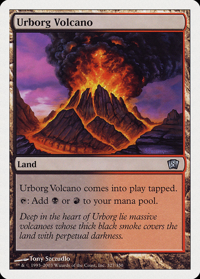 Urborg Volcano [Eighth Edition] | Total Play