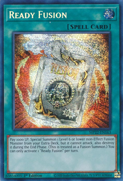 Ready Fusion [MP22-EN163] Prismatic Secret Rare | Total Play