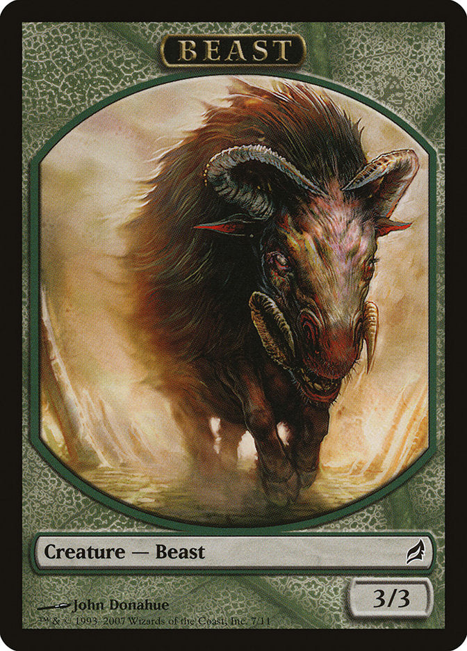 Beast Token [Lorwyn Tokens] | Total Play