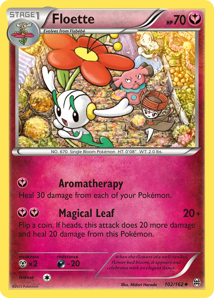 Floette (102/162) [XY: BREAKthrough] | Total Play