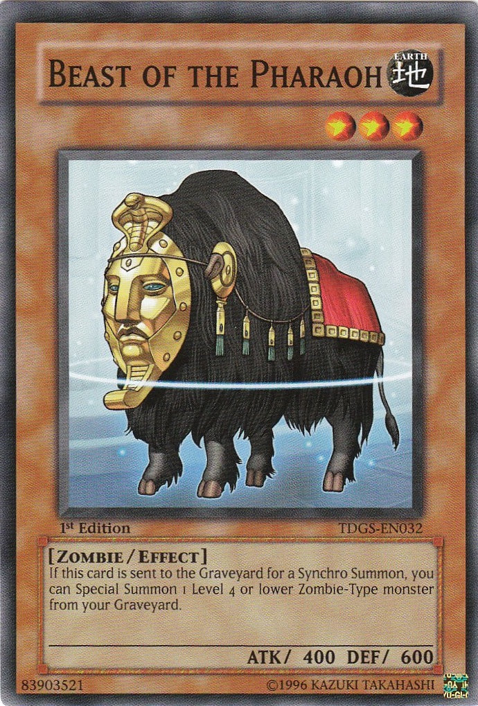 Beast of the Pharaoh [TDGS-EN032] Common | Total Play