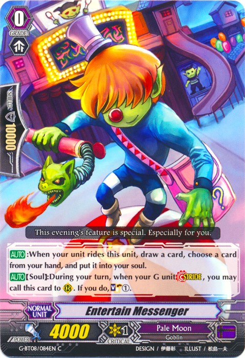 Entertain Messenger (G-BT08/084EN) [Absolute Judgment] | Total Play