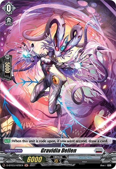 Gravidia Dellen (D-BT03/H29EN) [Advance of Intertwined Stars] | Total Play