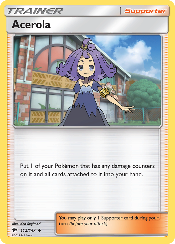 Acerola (112/147) [Sun & Moon: Burning Shadows] | Total Play