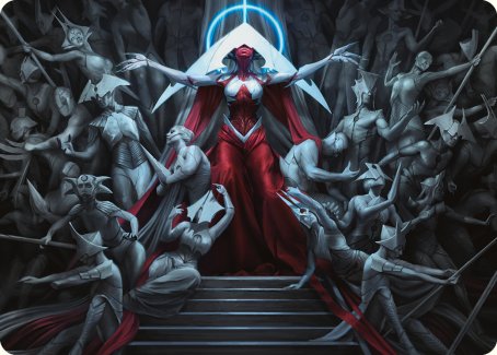 Elesh Norn, Mother of Machines Art Card [Phyrexia: All Will Be One Art Series] | Total Play