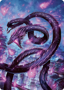 Junji, the Midnight Sky 2 Art Card [Kamigawa: Neon Dynasty Art Series] | Total Play