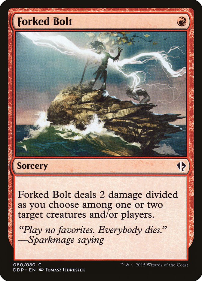 Forked Bolt [Duel Decks: Zendikar vs. Eldrazi] | Total Play