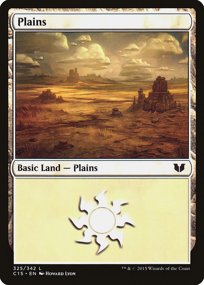 Plains (325) [Commander 2015] | Total Play