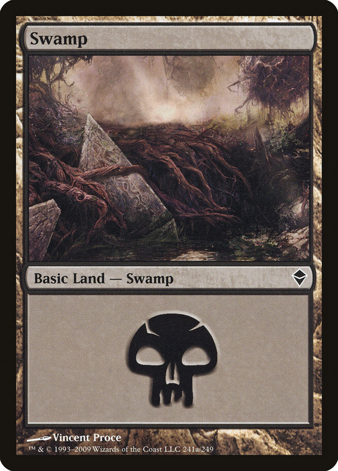 Swamp (241a) [Zendikar] | Total Play
