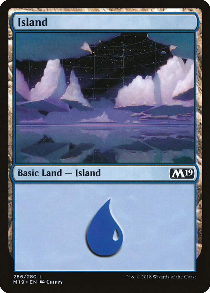 Island (266) [Core Set 2019] | Total Play