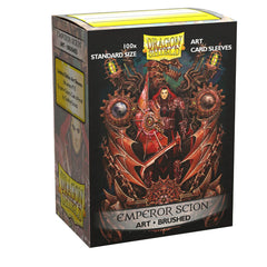 Dragon Shield: Standard 100ct Brushed Art Sleeves - Emperor Scion | Total Play