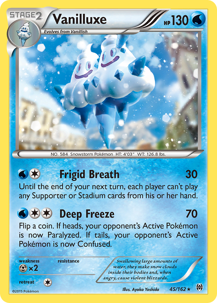 Vanilluxe (45/162) [XY: BREAKthrough] | Total Play