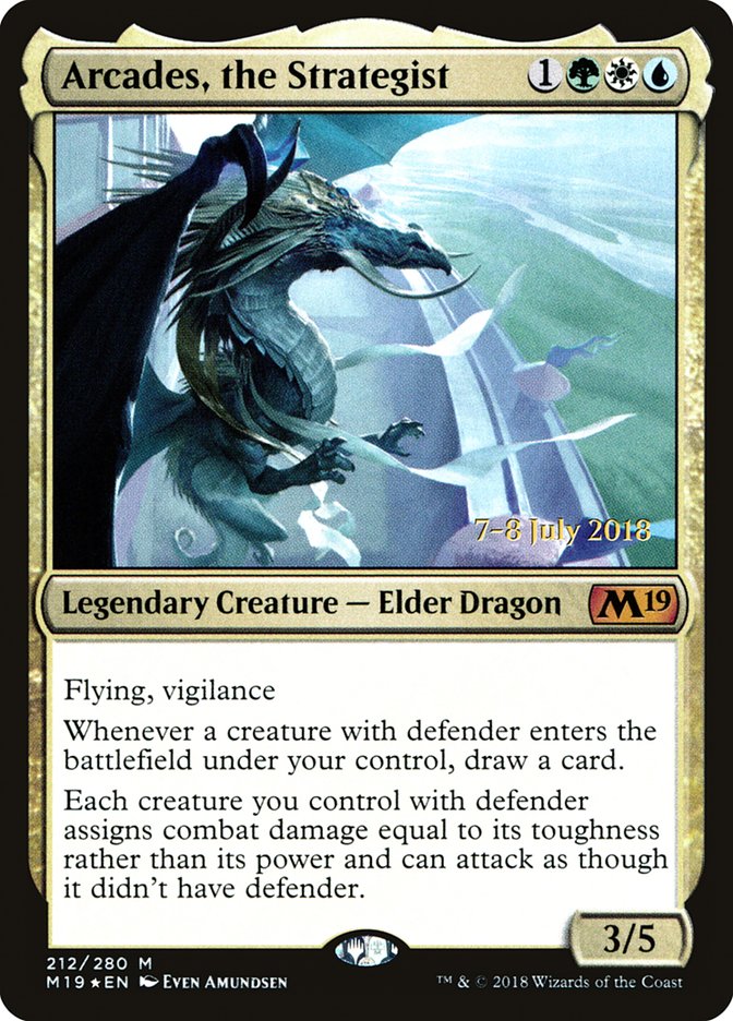 Arcades, the Strategist [Core Set 2019 Prerelease Promos] | Total Play