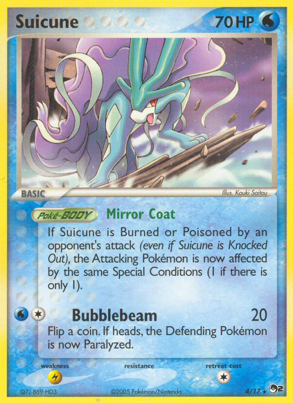 Suicune (4/17) [POP Series 2] | Total Play
