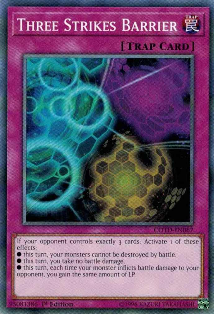 Three Strikes Barrier [COTD-EN067] Common | Total Play