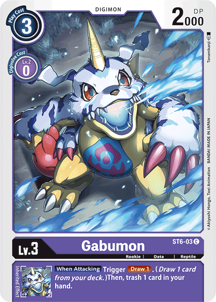 Gabumon [ST6-03] [Starter Deck: Venomous Violet] | Total Play