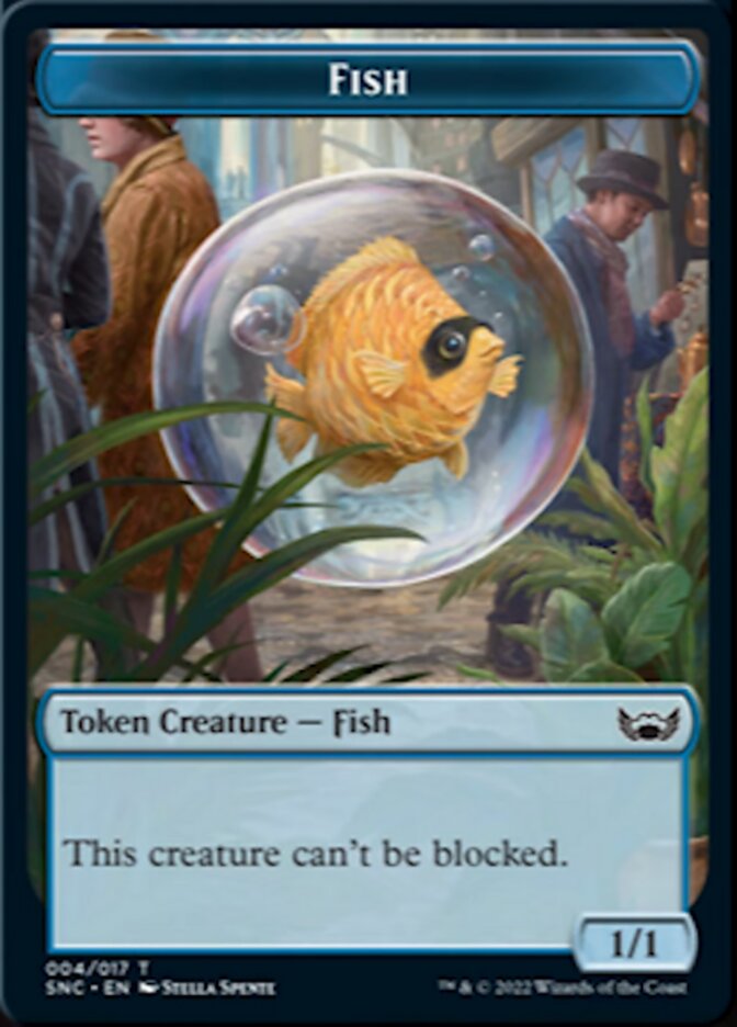 Fish Token [Streets of New Capenna Tokens] | Total Play