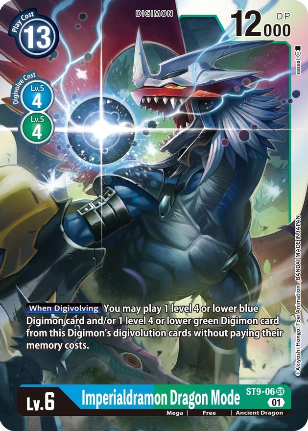 Imperialdramon Dragon Mode [ST9-06] [Starter Deck: Ultimate Ancient Dragon] | Total Play