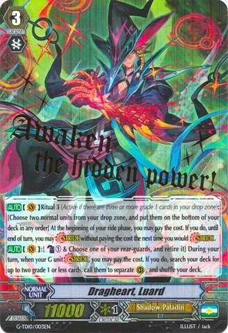 Dragheart, Luard (Hot Stamped) (G-TD10/003EN) [Ritual of Dragon Sorcery] | Total Play